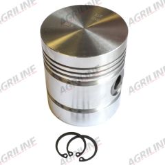 Piston, Pin & Clips suitable for Ford & Fordson - 81803866 960E6102B