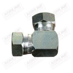 Hydraulic Adaptor 3/4" BSP Male -3/4" BSP 90 Compact Female