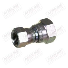 Hydraulic Adaptor 1/2" BSP Female 9/16" JIC Female