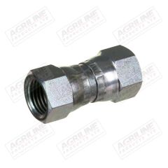 Hydraulic Adaptor 9/16" JIC Female - 9/16" JIC Female