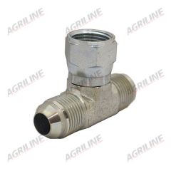 Hydraulic Tee Adaptor 3/4" JIC Male - 3/4" JIC Male - 3/4" J