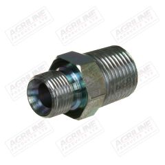 Hydraulic Adaptor 1/2" BSP Male - 3/8" BSPT Male