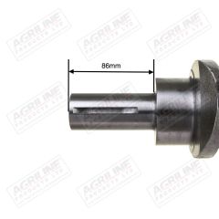 Crankshaft 4 Cyl (Rope Seal) suitable for Massey Ferguson -  3638473M91  737309M91  742742M91