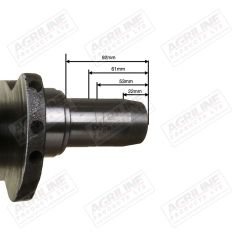 Crankshaft RE505921 suitable for John Deere -  RE505921