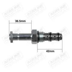 Massey Ferguson Solenoid Valve suitable for Massey Ferguson - 3619762M1 3619782M1