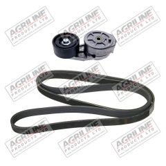 Belt Tensioner And Belt Kit suitable for New Holland -  2852161  4899178