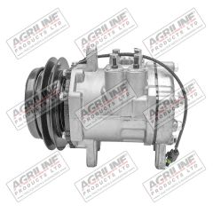 Compressor 6E171 12V suitable for John Deere - TY6626 TY6766 SE501460