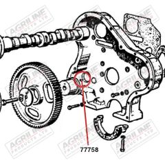 Dowel Pin - 731368M1 suitable for Massey Ferguson -  731368M1