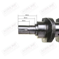 Crankshaft suitable for Ford & Fordson - 81863553 81865630 81869022