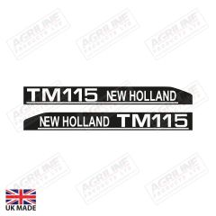 Decal Set - New Holland TM115 suitable for New Holland -