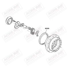 Inner Hub Seal suitable for Massey Ferguson -  3429790M1  3429790M2