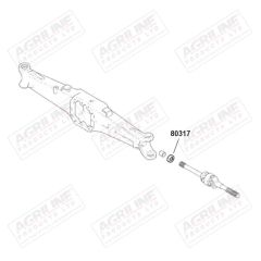 Inner Axle Beam Seal suitable for Massey Ferguson - 3785543M1