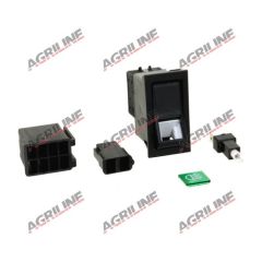 Rocker Switch Kit- Rear Work Light suitable for Case International -  