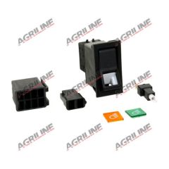 Rocker Switch Kit- Rear Work Light suitable for Ford &amp; Fordson -  82013813  83952668  E4NN15R569AA