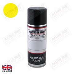 JCB Yellow, 400ml Paint Aerosol suitable for JCB -  
