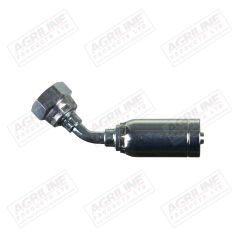 1/4" Hose Fitting- BSP 135° Swept Female, 1/4" BSP