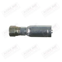 3/8&quot; Hose Fitting- JIC Female, 3/4&quot; UNF
