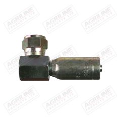 1/4&quot; Hose Fitting- JIC 90° Compact Female, 9/16&quot; UNF