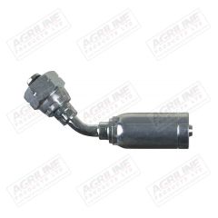 1/4&quot; Hose Fitting- Metric 135° Swept Female, 14mm