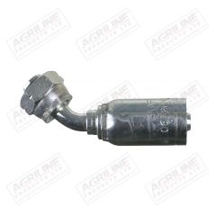 3/8&quot; Hose Fitting- Metric 135° Swept Female, 22mm
