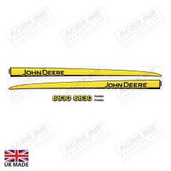 Decal Set - John Deere 6830 suitable for John Deere -  L168439  L168440