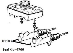 Brake Master Cylinder suitable for Landini -  