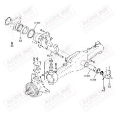 Ring suitable for Ford &amp; Fordson -  5140456  4996778