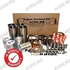 Engine Overhaul Kit- A4.248 Finished Liner 4 Ring suitable for Massey Ferguson -  