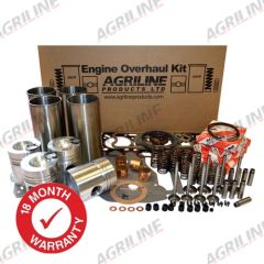 Engine Overhaul Kit- A4.248 Finished Liner 3 Ring suitable for Massey Ferguson -  