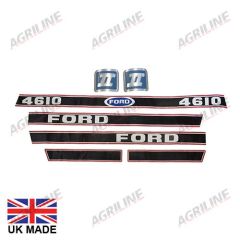 Decal Set - Ford 4610 Force II suitable for Ford &amp; Fordson -  83954990