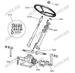Steering Box Fastener Kit suitable for Ford & Fordson -
