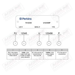 Perkins Phaser Engine Block  1004.40T/1004.40 suitable for Massey Ferguson -  4222818M91  4224551M91
