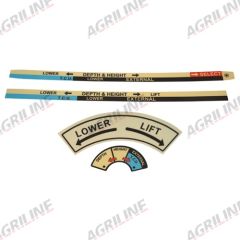 Decal- Postion Control suitable for David Brown -  
