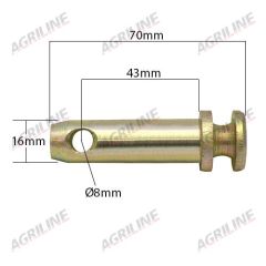 Top Link Pin (Cat. 0)