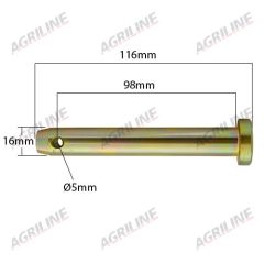 Top Link Pin (Cat. 0)