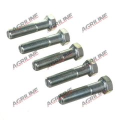 Plated Bolts 9/16&quot; x 2.1/2&quot; UNF (Pack 5)