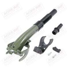 Rigid Jerry Can Spout  Green