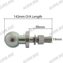 50mm Ball Hitch Pin