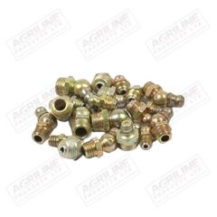 Grease Nipples, 1/4&quot; UNF Assortment (10 Pcs)