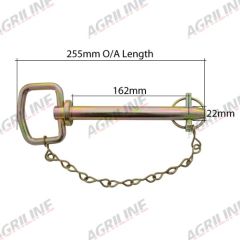 Hitch Pin with Chain