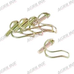 Pipe Linch Pins: 8mm Ø x 38mm (5 Pack)
