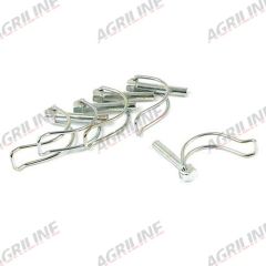 Pipe Linch Pins: 8mm Ø x 45mm (5 Pack)