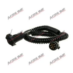 Trailer Board Extension Lead 7 Pin Male/ Female Plastic Plug