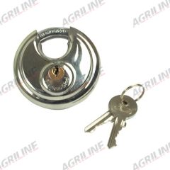 Round Padlock with Keys