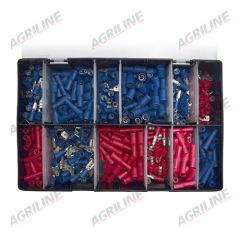 Blue &amp; Red Terminal Assortment Box (530 Pcs)