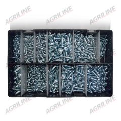 Pozi Head Self Tapping Screw Assortment Box (700 Pcs)