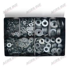 Metric Plain Washer Assortment Box (840 Pcs)