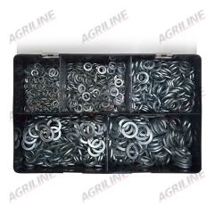 Metric Spring Washer Assortment Box (880 Pcs)