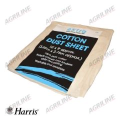 Harris Extra Cotton Dust Sheet- 9&#039; x 12&#039;