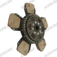 Clutch Plate Main 13&quot; x 1 1/8&quot; (21 Splines) 5 Paddle Sprung suitable for Massey Ferguson -  3701011M91  3762356M91